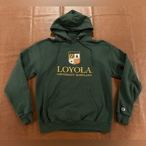 Champion Loyola University Maryland Hoodie Sweatshirt - Size Medium